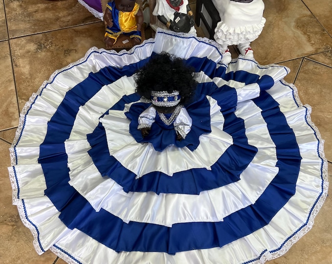 Doll Muneca  Yemaya  Fina Elegant religion yoruba ifa Santeria