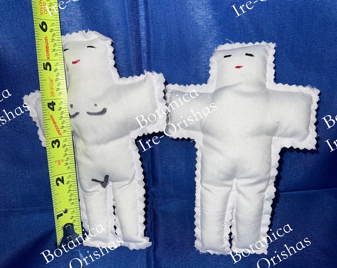 Voodoo pareja set muñeco muñeca de trapo cloth doll religion yoruba ifa santeria palo