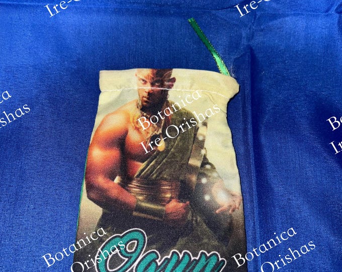 Bolsita para los caracoles cowries de Oggun Ogun yoruba santeria orula