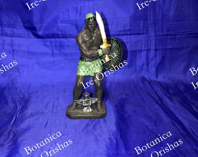 Ogun Oggun Estatua statue religion yoruba ifa santeria