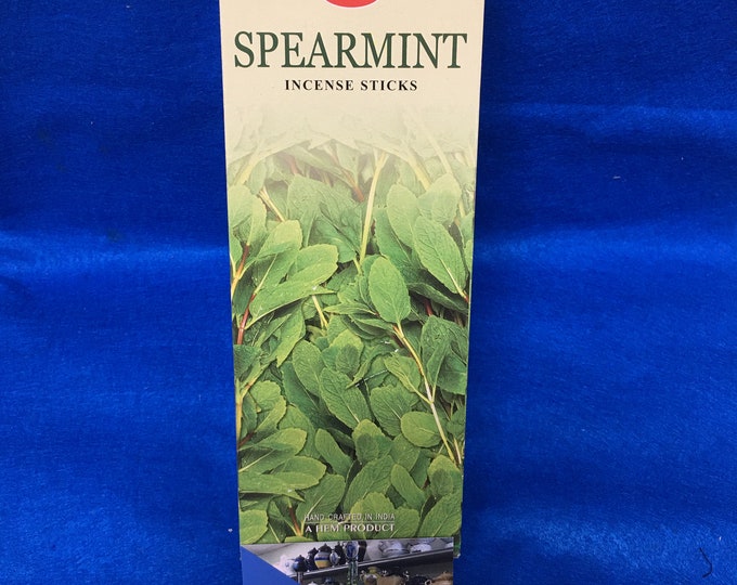 Incienso incense stick Spearmint, Menta Verde