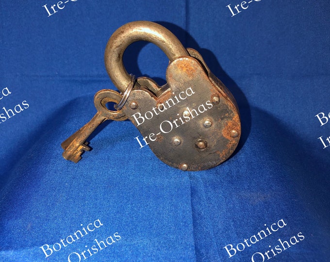 Candado antiguo para Saravanda Sarabanda OGUN OGGUN  IFA santeria religion