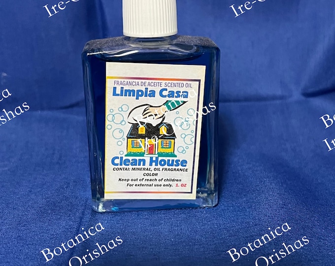 Oil, Aceite Limpia Casa Clean House religion yoruba ifa santeria