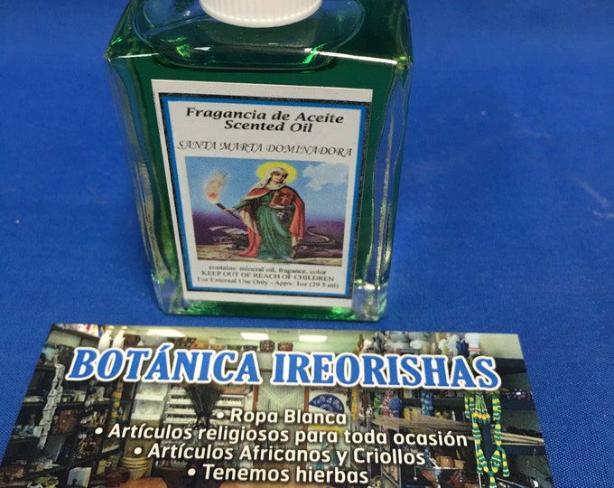 Oil Aceite Santa Marta Dominadora yoruba santeria orula