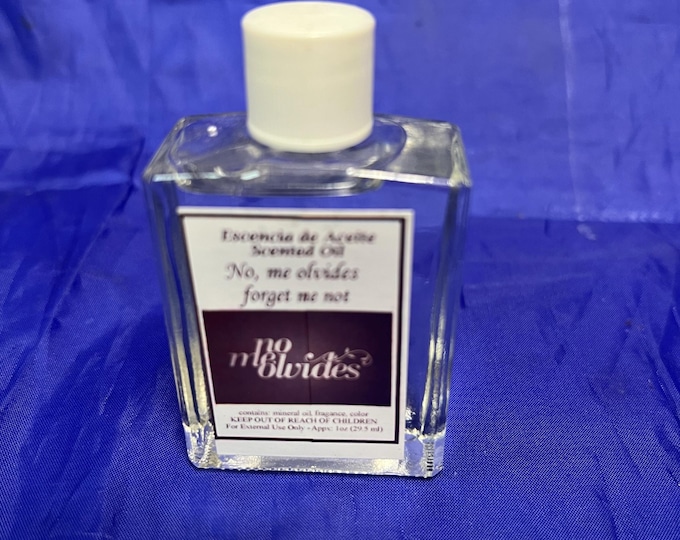 Oil Aceite No me olvides don't forget me yoruba santeria orula