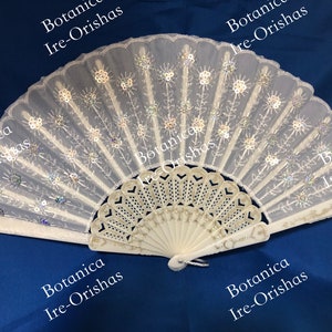 Abanico Fan de Obatala Obbatala religion yoruba ifa santeria