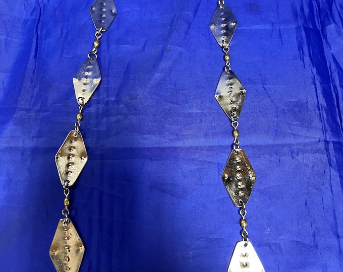 Opele Ekuele de Metal Blanco  religion yoruba ifa africana santeria