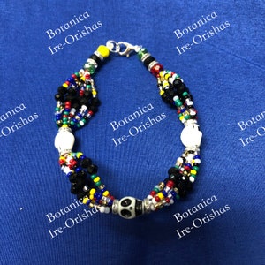 Ide Ilde de Palo Egun en cristal glass fino religion yoruba ifa santeria