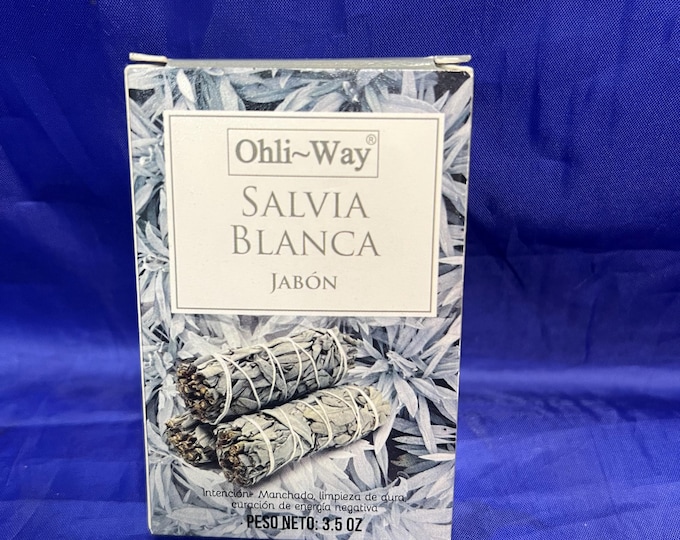 Jabon Javon Soap Salvia Blanca White Sage  Religion yoruba ifa santeria orula