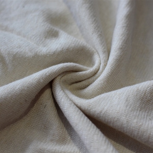 Cotton and Hemp Blend Fabric, Natural Color Pure Organic Fabric by the Yard, Knit Jersey Hemp for Masks, Clothes and More!
