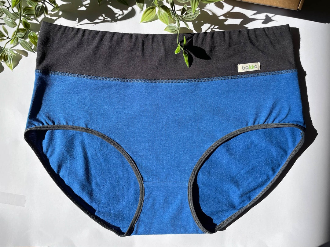 Hemp Plus Size Blue Panties XL4XL Plus Size Underwear Pure Etsy