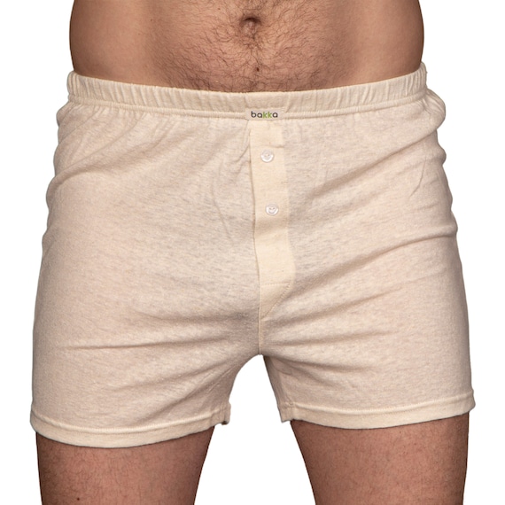 Hemp Underwear, Hemp Panties, Men, Underpants, Boxer Shorts, Gift