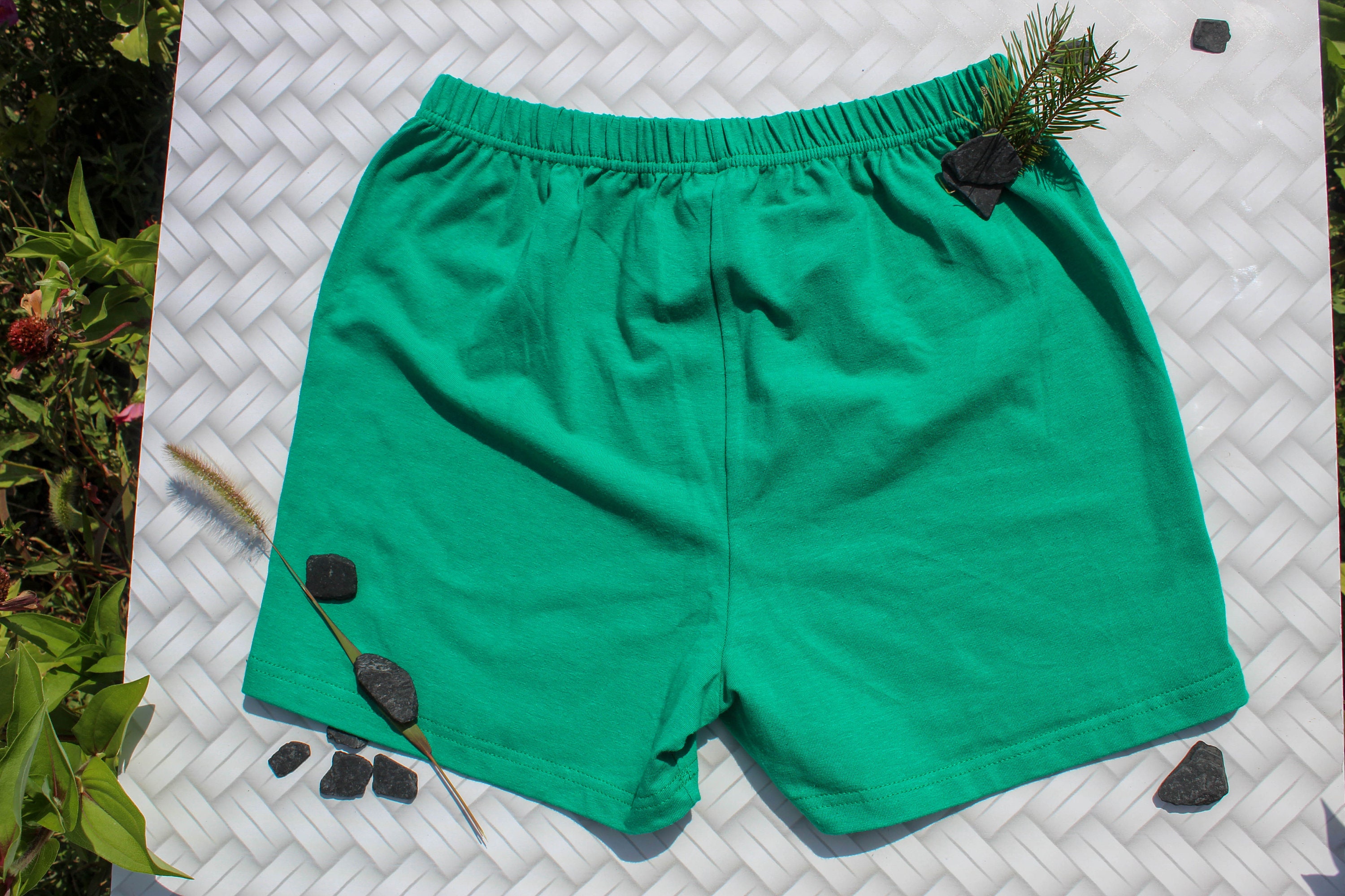 Hemp Underwear Green Hemp Panties Men Underpants Boxer Etsy
