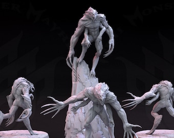 Draegloth miniature for tabletop RPGs|Dungeons and Dragons