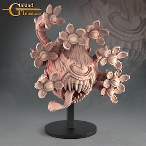 Forest Beholder Variant Eye Tyrant 32mm 28mm Resin Miniature Dungeons and Dragons Pathfinder Tabletop Mini for Display RPG Into the Woods