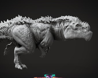 Scourgebourne Tyrannosaurus Rex Alt Pose Dinosaur Miniature Dungeons and Dragons, Pathfinder, Tabletop Epics N Stuff Display or Role Playing