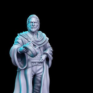 King Rollo Pendurio Resin Miniature / The Royal Guard vol.3 / 28mm / 32mm / DND / Pathfinder  Tabletop Games  RN Estudio