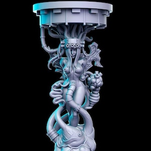 Jenova 3D D&D Resin Printed 32mm/28mm Miniature Dungeons Dragons DnD Pathfinder Tabletop Display RPG RN Estudio JRPG Vol. 7