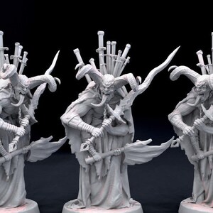 Blighted Ghoul Evil Undead 28mm 3D Resin Printed Miniature D&D Dungeons and Dragons DnD Tabletop Mini Monster Mayhem for Display or RPG