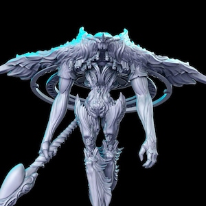 Eden Prime 3D D&D Resin Printed 32mm/28mm Miniature Dungeons Dragons DnD Pathfinder Tabletop Display RPG RN Estudio JRPG Vol. 7