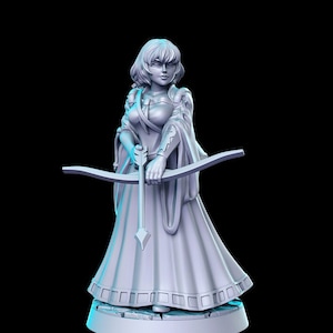 Margo Female Lady-Killer D&D 3D Resin Printed 32mm / 28mm Mini Dungeons Dragons DnD Pathfinder Tabletop Display RPG RN Estudio Thieves Vo. 2