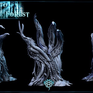 Natures Grasp Plant 28mm or 32mm D&D Resin Miniature Dungeons and Dragons Pathfinder RPG Roleplaying Mini Monster Mayhem Journey Into Forest
