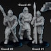 Guard NPC Characters 28mm D&amp;D 3D Resin Printed Mini Dungeons and ...