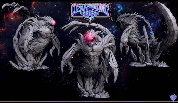 Astral Behemoth Gargantuan Spelljammer Miniature Dungeons and Dragons Mini  Pathfinder Mini Monster Mayhem Figures for Display Tabletop RPG - Etsy