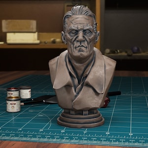 Dishonored Bust Resin Minis D&D Dungeons and Dragons Pathfinder DnD Tabletop Display RPG TytanTroll Statue