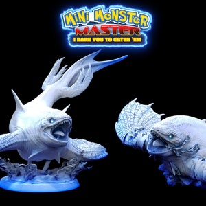 Primordial Orca Poke Master! Gargantuan Printed Resin Miniatures D&D Dungeons and Dragons DnD Pathfinder, Tabletop RPG Mini Monster Mayhem