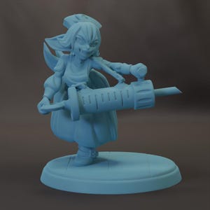 Needles the Goblin Nurse SFW and NSFW Pinup Model D&D Resin 28mm 32mm 54mm Miniature Dungeons and Dragons Pathfinder Twin Goddess Bone Bunch
