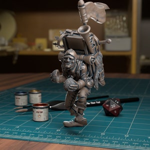 Patsy 28mm or 32mm D&D Resin Miniature Dungeons and Dragons Pathfinder RPG Roleplaying TytanTroll Minis