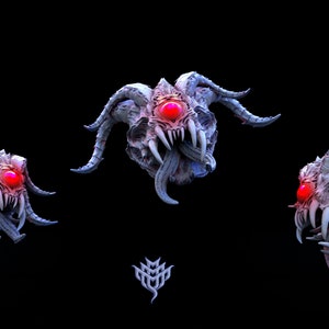 Harvesters of the Damned Devil Resin Miniature D&D Dungeons and Dragons DnD Pathfinder, Tabletop for Display or Role Playing Mini Monster