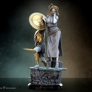 Medusa Cursed Priestess of Athena 1:10th Scale Model NSFW & SFW 3D
