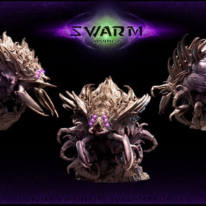 Blight Carrier Giant Insect 28mm 32mm D&D Resin Miniature Dungeons and Dragons Pathfinder RPG Roleplaying Mini Monster Mayhem Swarm Vol 2