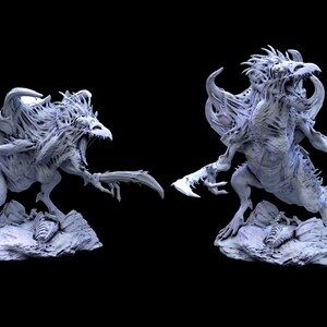 Hook Horror Creature Miniatures Resin Printed Minis Dungeons and Dragons Pathfinder Mini Monster Mayhem Figures for Display Tabletop RPG