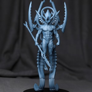 The Void Dragon 75mm Scale Resin Statue Dungeons and Dragons Pathfinder Tabletop Display RPG Death Creature Armory