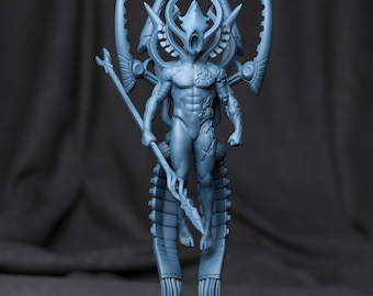 The Void Dragon 75mm Scale Resin Statue Dungeons and Dragons Pathfinder Tabletop Display RPG Death Creature Armory