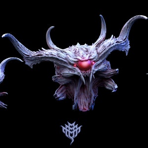 Archfiend Prophet Devil Beholders Resin Miniature D&D Dungeons and Dragons DnD Pathfinder, Tabletop for Display or Role Playing Mini Monster