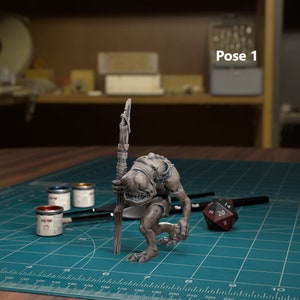 Troglodytes 28 mm of 32 mm D&D Resin Miniatuur Dungeons and Dragons Pathfinder RPG Rollenspel TytanTroll Minis