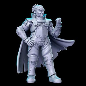 Ganondorf Evil Demon King Legand 28mm 32mm D&D Resin Miniature Dungeons and Dragons Roleplaying RN Estudio JRPG Vol 22