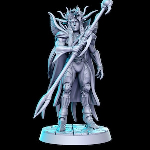 The Emperor 28mm or 32mm D&D Resin Miniature Dungeons and Dragons Pathfinder Mateus Classic JRPG Vol 18 Roleplaying RN Estudios Minis
