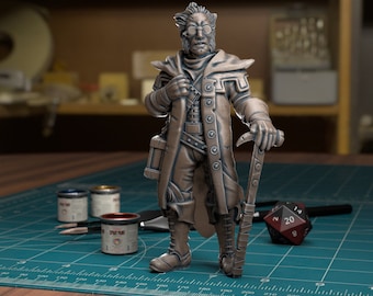 VanRichten Vampire Hunter 28mm or 32mm Resin Minis D&D Dungeons and Dragons Strahd Pathfinder Fantasy DnD Tabletop RPG TytanTroll Miniature