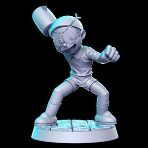 Nobita Nobi Noby Boy Child Anime 28mm 32mm D&D Resin Miniature Dungeons and Dragons Roleplaying RN Estudio JRPG Vol 20 Anime Series Vol 6