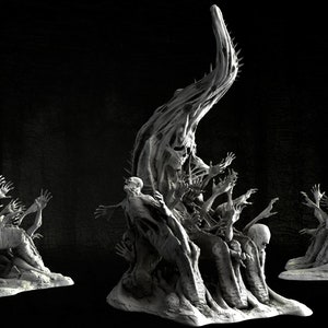 Fears Grip Nightmare Fuel Large Abomination 32mm D&D Resin Miniature Dungeons and Dragons Pathfinder RPG Roleplaying Mini Monster Mayhem