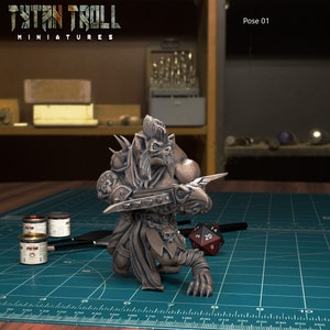 Gnoll Crossbowmen 28mm or 32mm Resin Minis D&D Dungeons and Dragons Pathfinder Fantasy DnD Tabletop for Display or RPG TytanTroll Miniatures