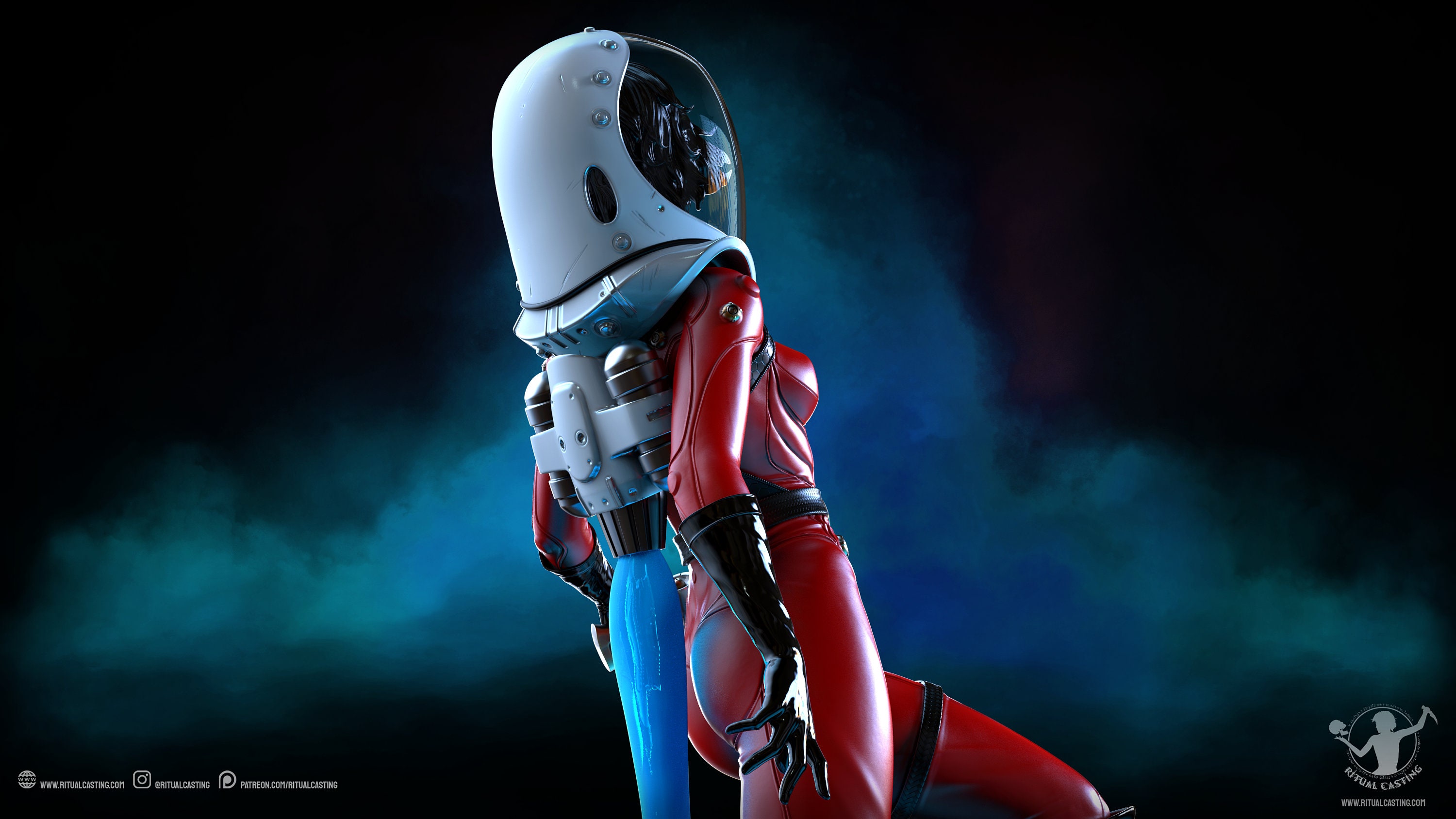 Suzie The Spacegirl SFW 1 10th And 14th Scale Figure Resin Model Kit suzie-the-spacegirl-sfw-1-10th-and-14th-scale-figure-resin-model-kit