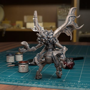 Mi-Go Abomination 28mm or 32mm Resin Mini D&D Dungeons and Dragons Pathfinder Fantasy DnD Tabletop for Display RPG TytanTroll Miniatures