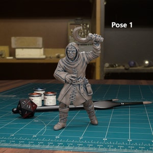 Villagers 28mm or 32mm D&D Resin Miniature Dungeons and Dragons Pathfinder RPG Roleplaying TytanTroll Minis