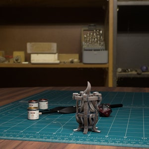 Braziers 28mm or 32mm D&D Resin Miniature Dungeons and Dragons Pathfinder RPG Roleplaying TytanTroll Minis